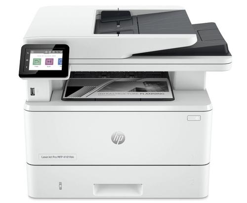 Multifunctional Monocrom HP LaserJet Pro MFP 4102fdn, A4, Fax, Duplex, Retea (Alb) 1 Multifunctional Monocrom HP LaserJet Pro MFP 4102fdn, A4, Fax, Duplex, Retea (Alb)