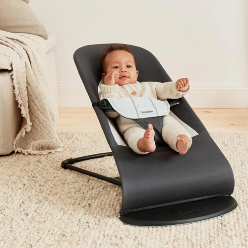 Balansoar BabyBjorn Balance Dark Gray, Tesatura-Tricot 1 Balansoar BabyBjorn Balance Dark Gray, Tesatura-Tricot