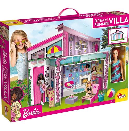 Joc Lisciani Casa din Malibu Barbie L76932, 4+ ani (Multicolor) 1 Joc Lisciani Casa din Malibu Barbie L76932, 4+ ani (Multicolor)