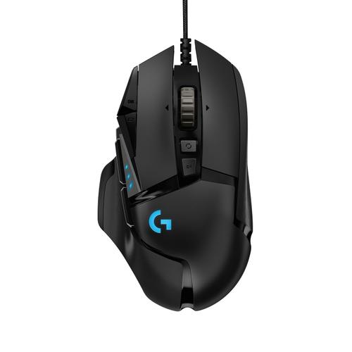 Mouse Gaming Logitech G502 Hero, USB, 25600 DPI, Senzor Hero (Negru) 1 Mouse Gaming Logitech G502 Hero, USB, 25600 DPI, Senzor Hero (Negru)