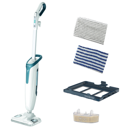 Mop cu abur Rowenta RY6597WH Steam Power, 1200W, 0.6L, filtru anticalcar, 3 setari ale aburului (Alb) 1 Mop cu abur Rowenta RY6597WH Steam Power, 1200W, 0.6L, filtru anticalcar, 3 setari ale aburului (Alb)