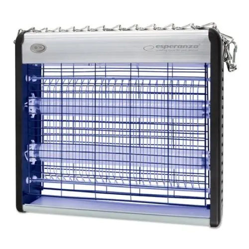 Lampa UV anti - insecte, 12W, Esperanza Exterminator, tensiune interioara 1600 V, acoperire 50 mp 1 Lampa UV anti - insecte, 12W, Esperanza Exterminator, tensiune interioara 1600 V, acoperire 50 mp