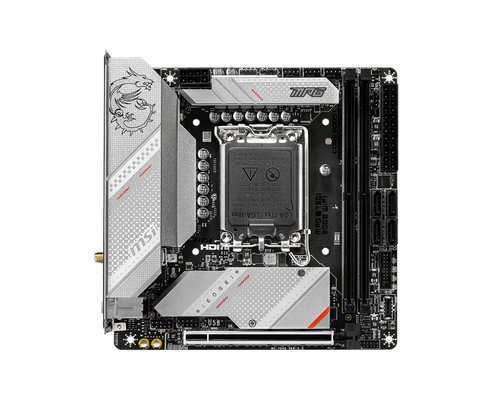 Placa de baza MSI MPG B760I EDGE WIFI, DDR5, Intel B760, LGA 1700, mITX