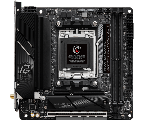 Placa de baza ASRock B650I LIGHTNING WIFI, DDR5, AM5, AMD B650, mITX