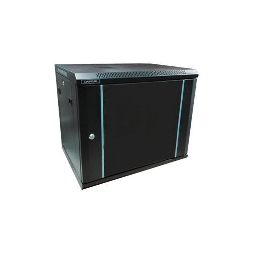 Rack 9U 600x600 DATEUP RAL 9004, dezasamblat, montare pe perete, usa din sticla, panouri laterale detasabile si securizate 1 Rack 9U 600x600 DATEUP RAL 9004, dezasamblat, montare pe perete, usa din sticla, panouri laterale detasabile si securizate