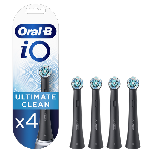 Rezerve periuta de dinti electrica Oral-B iO Ultimate Clean, compatibile doar cu seria iO, 4 buc, Negru 1 Rezerve periuta de dinti electrica Oral-B iO Ultimate Clean, compatibile doar cu seria iO, 4 buc, Negru