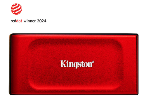 SSD Extern Kingston XS1000 2TB, USB 3.2 tip C (Rosu) 1 SSD Extern Kingston XS1000 2TB, USB 3.2 tip C (Rosu)