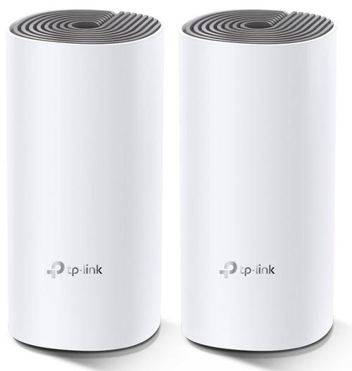Sistem Wireless Mesh TP-Link Deco E4, Dual Band, 1200 Mbps, 2 Pack (Alb) 1 Sistem Wireless Mesh TP-Link Deco E4, Dual Band, 1200 Mbps, 2 Pack (Alb)