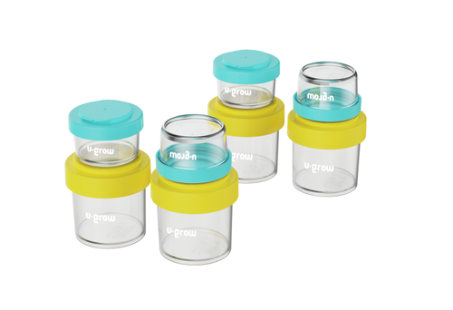 Set 8 recipiente pentru stocare hrana U-grow A-1555 1 Set 8 recipiente pentru stocare hrana U-grow A-1555