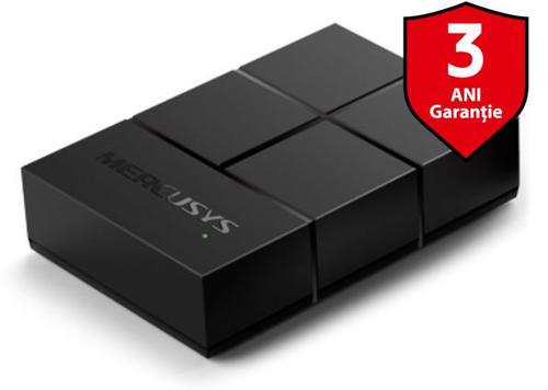 Switch Mercusys MS105G, Gigabit, 5 Porturi 1 Switch Mercusys MS105G, Gigabit, 5 Porturi
