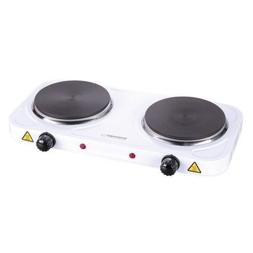 Plita electrica Esperanza EKH010W COTOPAXI,  2000W, 2 zone, Alb
