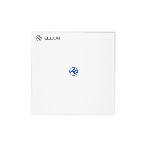 Intrerupator Simplu Wi-Fi cu Touch din Sticla Tellur, SS1N, 1 Port 1 Intrerupator Simplu Wi-Fi cu Touch din Sticla Tellur, SS1N, 1 Port