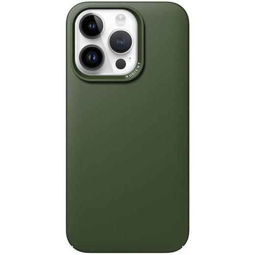 Husa Nudient Thin compatibila cu iPhone 14 Pro, Verde 1 Husa Nudient Thin compatibila cu iPhone 14 Pro, Verde