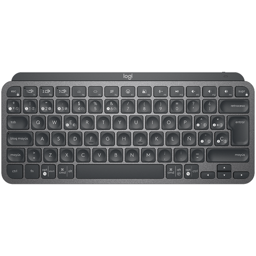 Tastatura Wireless LOGITECH MX Keys Mini Minimalist, Illuminata (Negru)