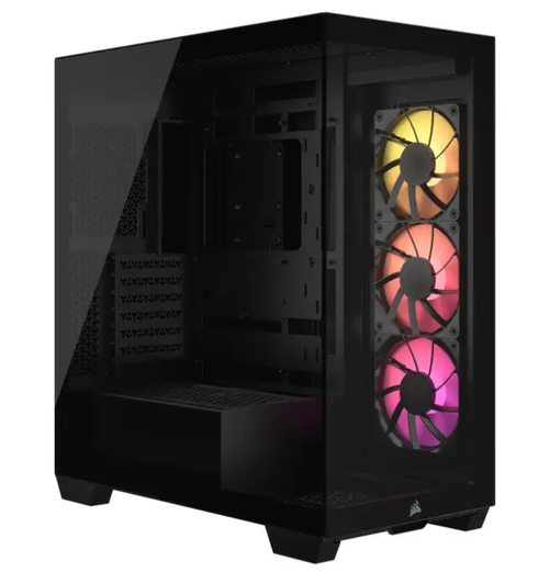 Carcasa Corsair 3500X ARGB, Middle Tower, Tempered glass (Negru) 1 Carcasa Corsair 3500X ARGB, Middle Tower, Tempered glass (Negru)