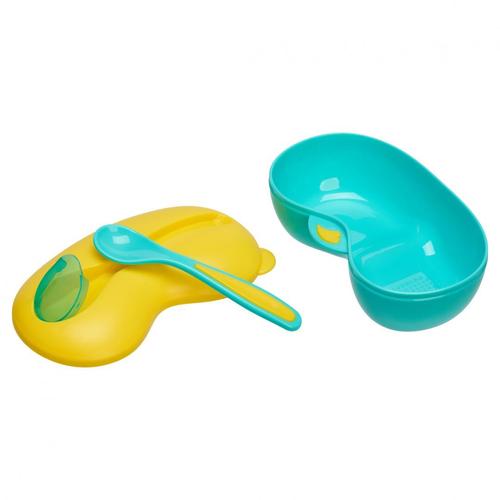 Bol cu lingurita si capac U-grow, capacitate 270 ml, +6 luni, Multicolor 1 Bol cu lingurita si capac U-grow, capacitate 270 ml, +6 luni, Multicolor