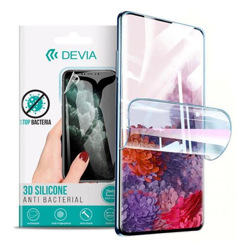 Folie Silicon Antibacterian Devia Pentru Realme 8 (Transparent) 1 Folie Silicon Antibacterian Devia Pentru Realme 8 (Transparent)