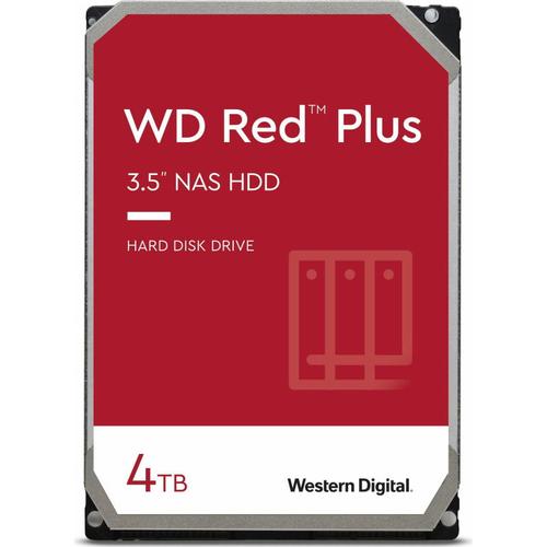 HDD Western Digital Red Plus 4TB SATA-III 5400 RPM 256MB 1 HDD Western Digital Red Plus 4TB SATA-III 5400 RPM 256MB