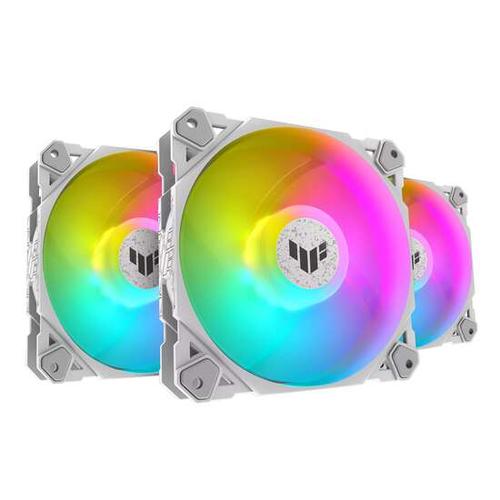 Set 3 ventilatoare ASUS TUF Gaming TF120, 120mm, iluminare ARGB (Alb) 1 Set 3 ventilatoare ASUS TUF Gaming TF120, 120mm, iluminare ARGB (Alb)