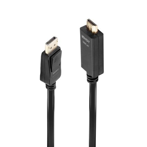 Cablu Lindy LY-36924, 5m, DisplayPort - HDMI 1 Cablu Lindy LY-36924, 5m, DisplayPort - HDMI