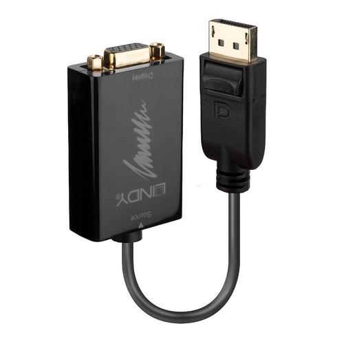 Adaptor Lindy LY-41006, DisplayPort - VGA 1 Adaptor Lindy LY-41006, DisplayPort - VGA