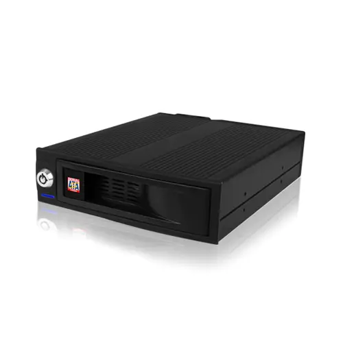 Rack intern Raidsonic IB-170SK-B, HDD 3.5'' SATA, ventilator 40 mm, Negru 1 Rack intern Raidsonic IB-170SK-B, HDD 3.5'' SATA, ventilator 40 mm, Negru