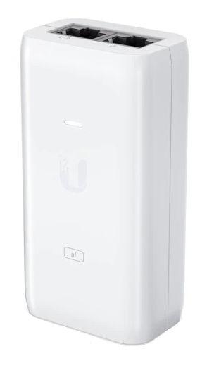PoE Injector Ubiquiti U-POE-AF, Gigabit, 48 V 1 PoE Injector Ubiquiti U-POE-AF, Gigabit, 48 V