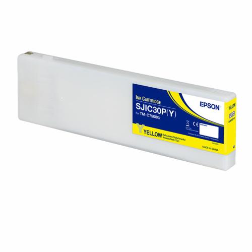 Cartus de cerneala SJIC30P pentru EPSON C7500G (Galben) 1 Cartus de cerneala SJIC30P pentru EPSON C7500G (Galben)