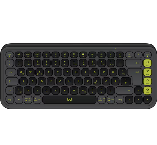 Tastatura Logitech Pop Icon Keys, Bluetooth, Layout US (Negru) 1 Tastatura Logitech Pop Icon Keys, Bluetooth, Layout US (Negru)
