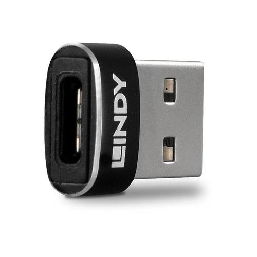 Adaptor Lindy LY-41884, USB 2.0 Type A - USB Type C 1 Adaptor Lindy LY-41884, USB 2.0 Type A - USB Type C