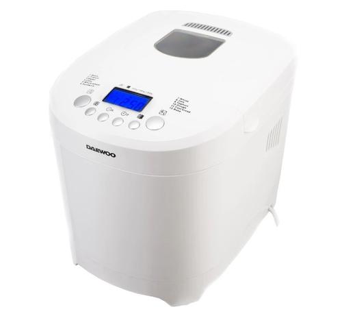 Masina de facut paine Daewoo DBM600W, 600 W, 900 g, 2 nivele de rumenire, 12 programe (Alb) 1 Masina de facut paine Daewoo DBM600W, 600 W, 900 g, 2 nivele de rumenire, 12 programe (Alb)