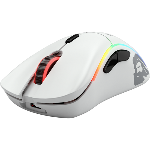 Mouse Wireless Gaming Glorious Model D, Iluminare RGB, USB (Alb) 1 Mouse Wireless Gaming Glorious Model D, Iluminare RGB, USB (Alb)
