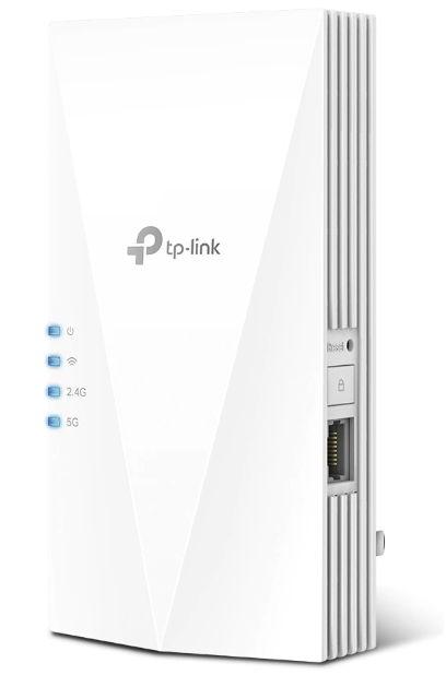 Range Extender Wireless TP-Link RE700X, AX3000, Dual-Band Gigabit, Wi-Fi 6, tehnologie OneMesh, Adaptive Path, Mod High Speed, Mod Access Point (Alb) 1 Range Extender Wireless TP-Link RE700X, AX3000, Dual-Band Gigabit, Wi-Fi 6, tehnologie OneMesh, Adaptive Path, Mod High Speed, Mod Access Point (Alb)