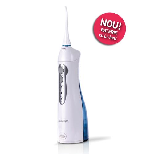 Dus bucal Dr Mayer WT3100, Multi Pulse, 1400 Impulsuri/min (Alb/Albastru) 1 Dus bucal Dr Mayer WT3100, Multi Pulse, 1400 Impulsuri/min (Alb/Albastru)
