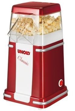 Aparat popcorn Unold U48525, 900W, 100g (Rosu-Alb) 1 Aparat popcorn Unold U48525, 900W, 100g (Rosu-Alb)