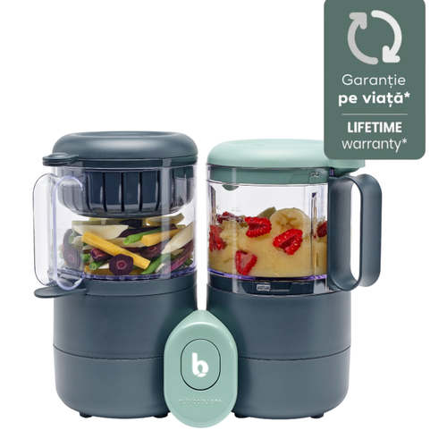 Robot multifunctional 4 in 1 Babymoov Nutribaby ONE A001133 (Albastru) 1 Robot multifunctional 4 in 1 Babymoov Nutribaby ONE A001133 (Albastru)