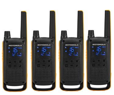 Statie radio PMR portabila Motorola TALKABOUT T82 Extreme Quad, set cu 4 buc 1 Statie radio PMR portabila Motorola TALKABOUT T82 Extreme Quad, set cu 4 buc