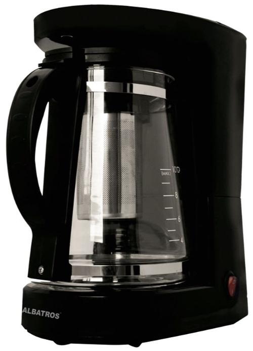 Cafetiera Albatros DOLCE 2in1, 680 W, 1.2 L (Negru)