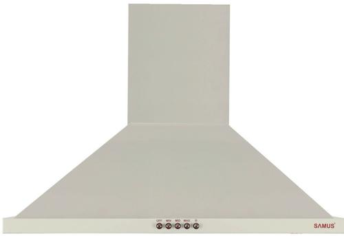 Hota decorativa Samus HS604DHR, 400 m3/h, 166 W, 60 cm latime (Bej)