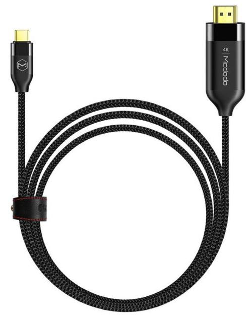 Cablu HDMI-Type-C Mcdodo CA-5880, 2 m (Negru) 1 Cablu HDMI-Type-C Mcdodo CA-5880, 2 m (Negru)