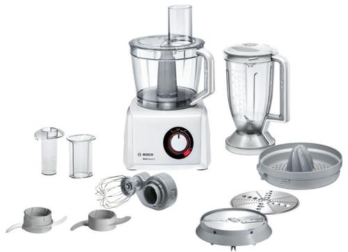 Robot de bucatarie BOSCH MultiTalent 8 MC812W620, vas 3.9 l, blender 1.5 l, 1100 W (Alb)