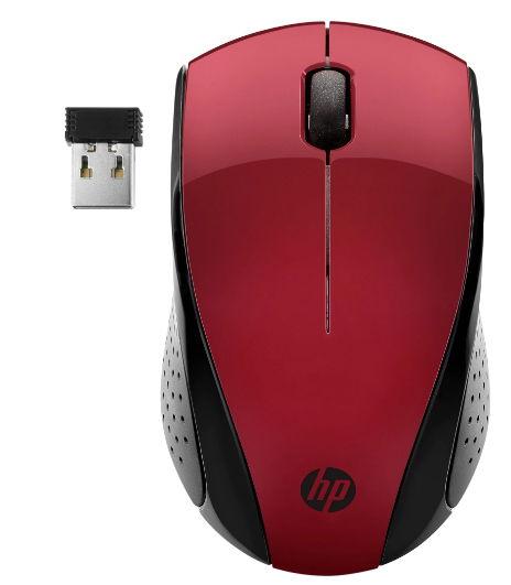 Mouse Wireless HP 220, USB (Negru/Rosu) 1 Mouse Wireless HP 220, USB (Negru/Rosu)