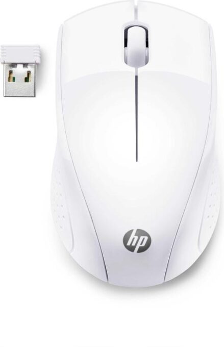 Mouse Wireless HP 220, USB (Alb) 1 Mouse Wireless HP 220, USB (Alb)
