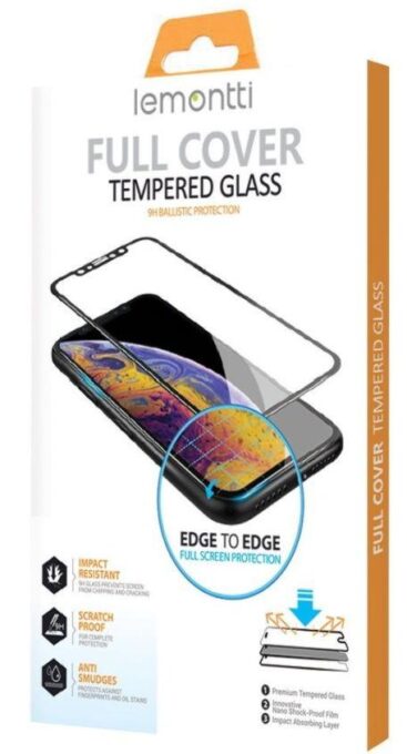Folie Protectie Sticla Temperata Lemontti Full Fit LFSTFFIP12MBK pentru Apple iPhone 12, iPhone 12 Pro (Transparent/Negru) 1 Folie Protectie Sticla Temperata Lemontti Full Fit LFSTFFIP12MBK pentru Apple iPhone 12, iPhone 12 Pro (Transparent/Negru)