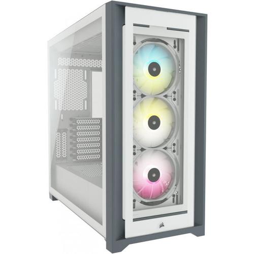 Carcasa Corsair iCUE 5000X RGB, Tempered Glass, Middle Tower (Alb) 1 Carcasa Corsair iCUE 5000X RGB, Tempered Glass, Middle Tower (Alb)