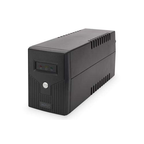 UPS Digitus Line Interactive LED 600VA/360W 1x12V/7Ah AVR 2xSchuko USB RJ11 1 UPS Digitus Line Interactive LED 600VA/360W 1x12V/7Ah AVR 2xSchuko USB RJ11