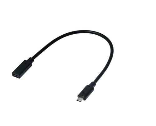 Cablu prelungitor , iTec , USB C , 0.3 m , negru 1 Cablu prelungitor , iTec , USB C , 0.3 m , negru