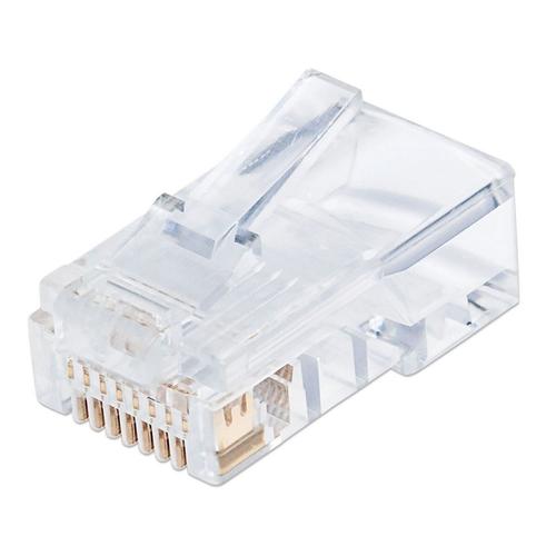 Set de conectori modulari ecranati Gembird, LAN RJ45, 10 bucati 1 Set de conectori modulari ecranati Gembird, LAN RJ45, 10 bucati