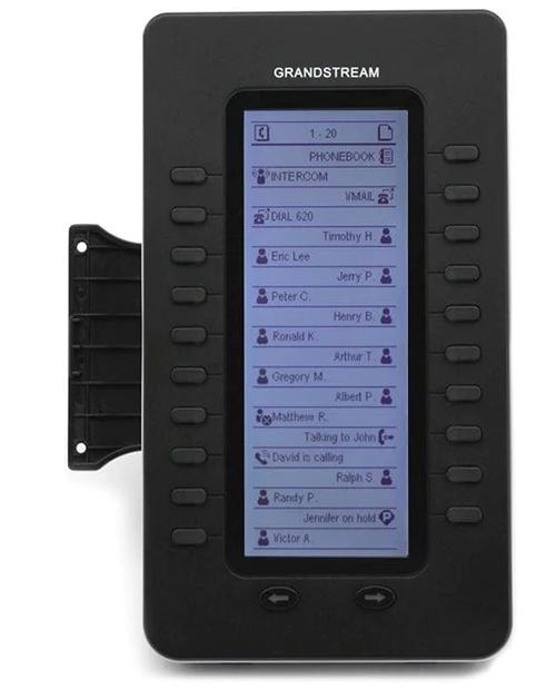 Extensie Telefon VoIP Grandstream GXP2200EXT, Reelif Type C, Negru 1 Extensie Telefon VoIP Grandstream GXP2200EXT, Reelif Type C, Negru