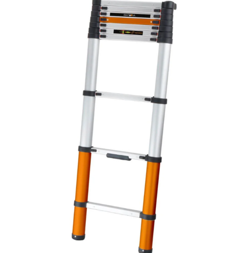 Scara telescopica cu aer Batavia Giraffe 2.9m, 9 trepte (Portocaliu/Gri) 1 Scara telescopica cu aer Batavia Giraffe 2.9m, 9 trepte (Portocaliu/Gri)
